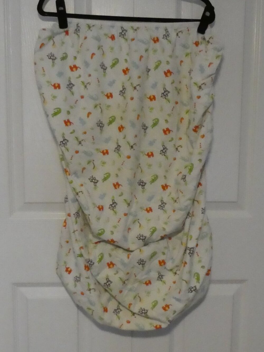 KUSHIES BABY Cotton Safari Jungle Animal Baby Fitted Crib Sheet